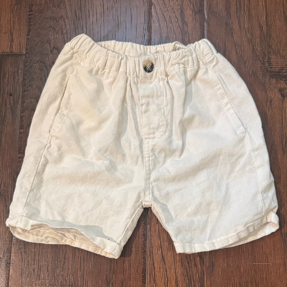 Zara Kids Ivory Shorts